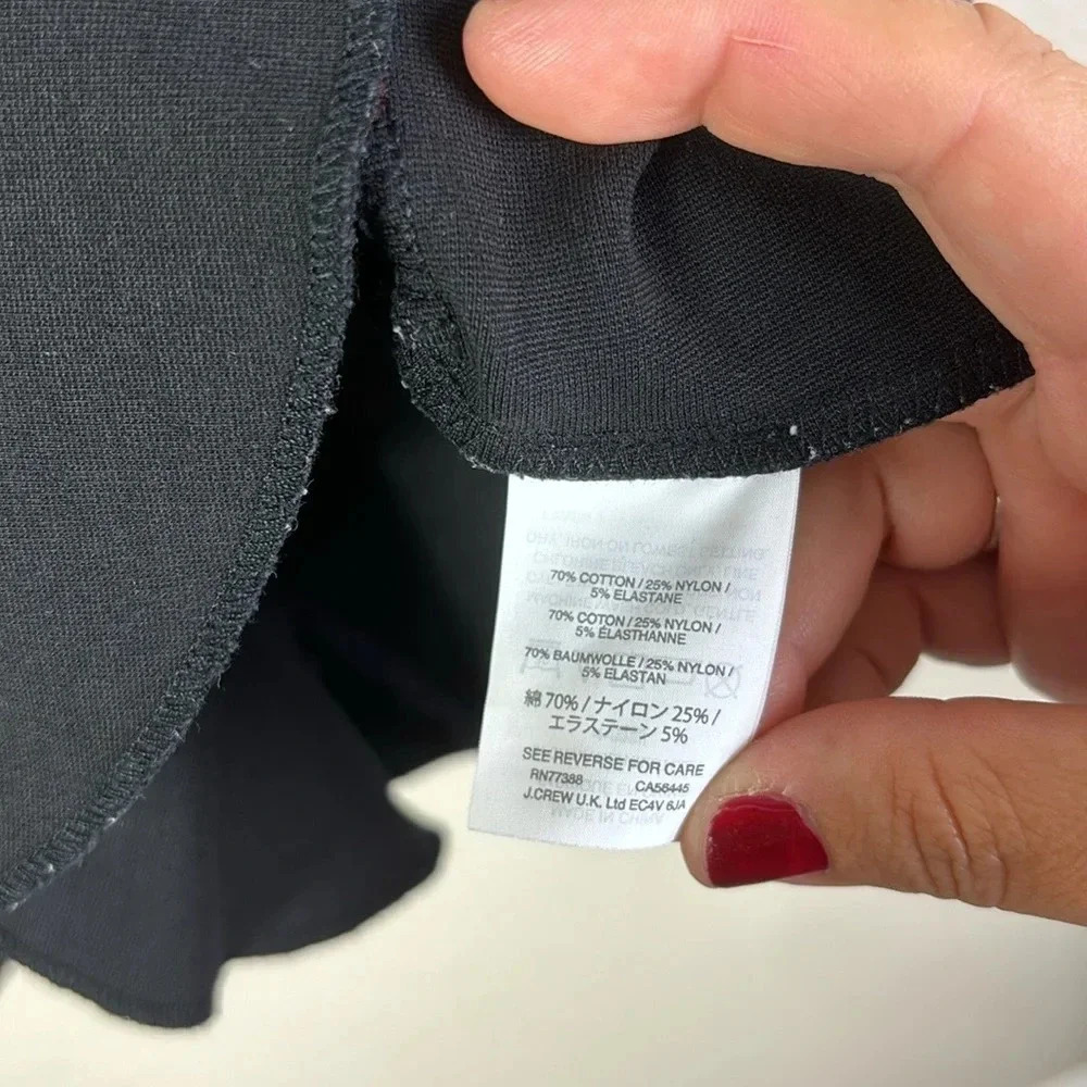 J. Crew Structured Flutter Hem Peplum Sleeveless … - image 6